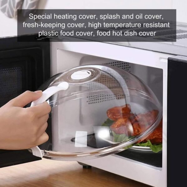 Microwave oven plate cover