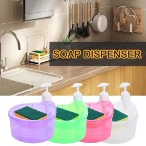 Smart Soap Dispenser – 2-in-1 Sponge & Soap Solution
